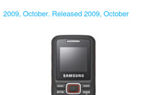Samsung E1130B