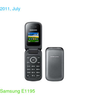 Samsung E1195