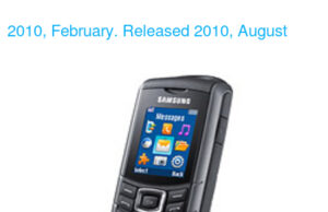 Samsung E2370 Xcover