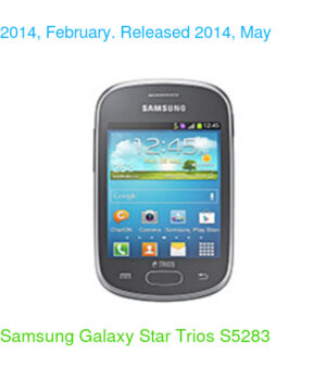 Samsung Galaxy Star Trios S5283