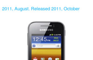 Samsung Galaxy Y S5360