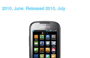 Samsung I5800 Galaxy 3