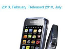 Samsung I8520 Galaxy Beam