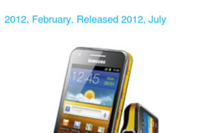 Samsung I8530 Galaxy Beam