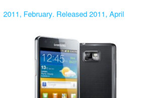 Samsung I9100 Galaxy S II