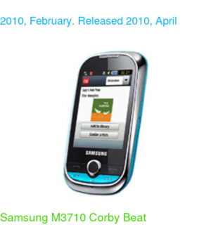 Samsung M3710 Corby Beat