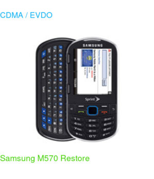 Samsung M570 Restore
