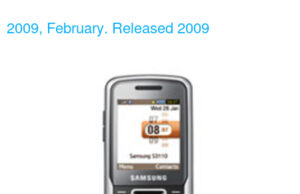 Samsung S3110
