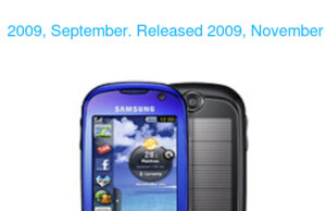 Samsung S7550 Blue Earth